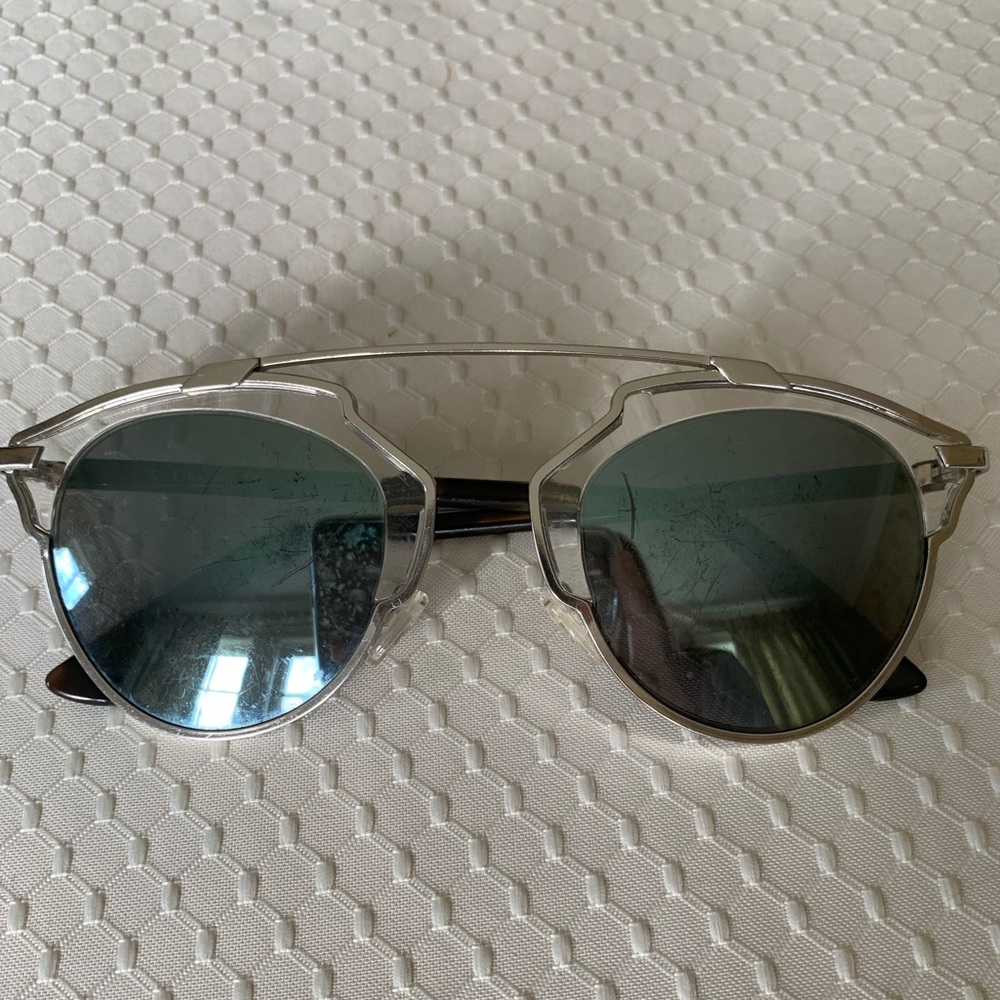 Dior So Real Silver Sunglasses - MAKE AN OFFER!